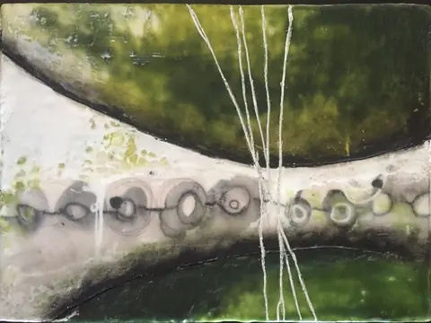 Spring Lights, Enkaustik Serien